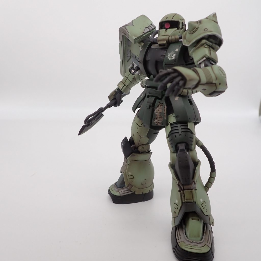 ドアン専用ザク–5枚目/制作者：アンジェロのプラモデル工房