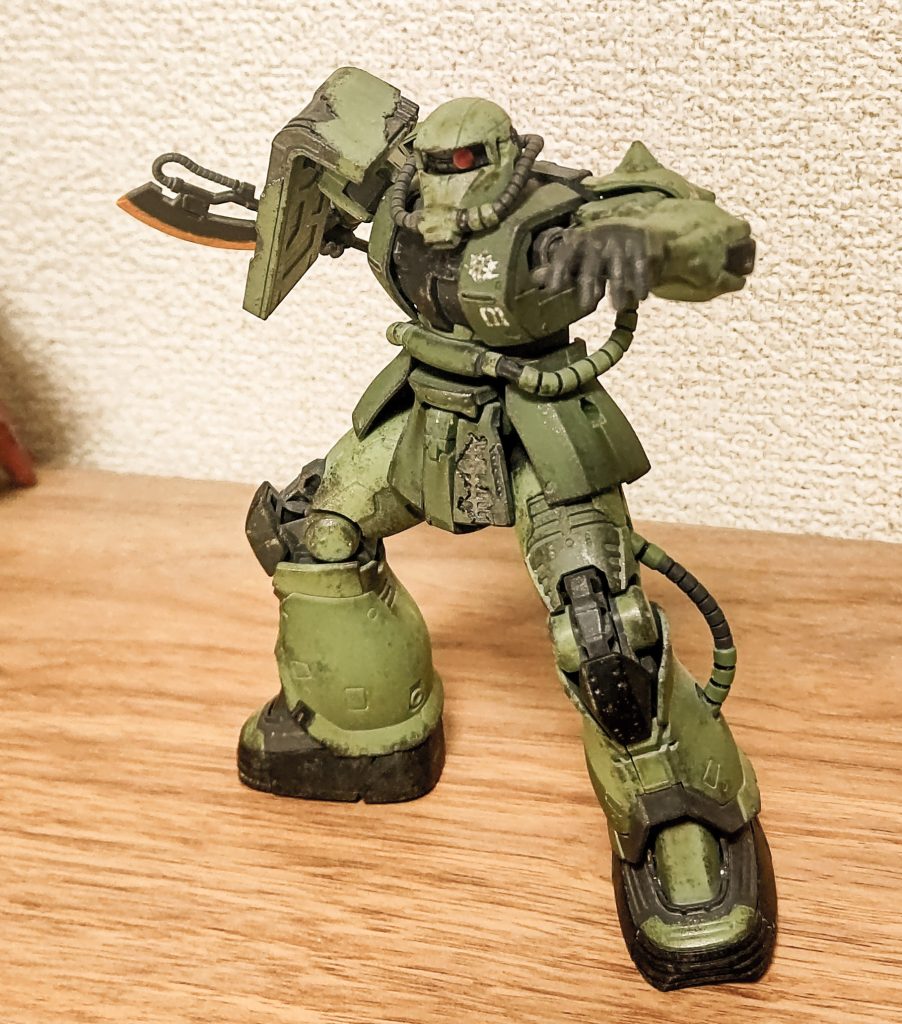 HG ドアン専用ザク–2枚目/制作者：仲村　燈