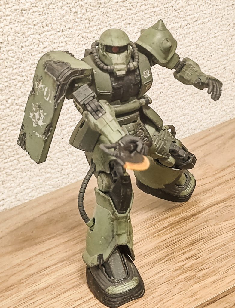 HG ドアン専用ザク–3枚目/制作者：仲村　燈