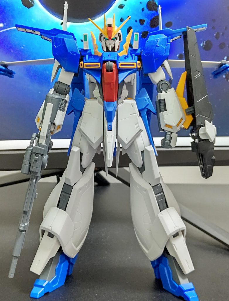 全体像。Ζのイケメンフェイスが大好きなのでリントヴルムは一目惚れして絶対購入しようと決めてました