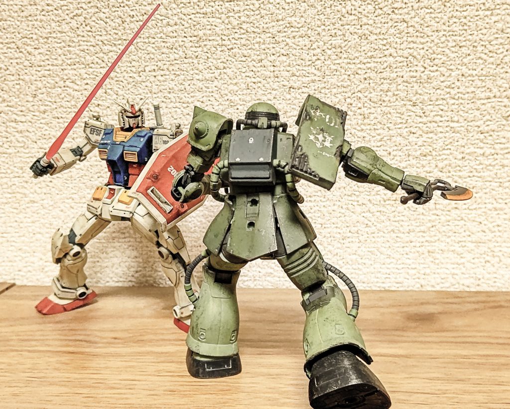 HG ガンダム（ククルス・ドアンの島版）–2枚目/制作者：仲村　燈