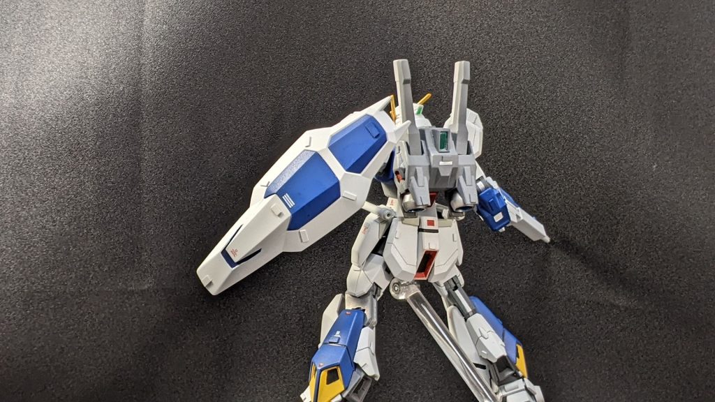 後ろ姿　こちらはシンプルに仕上げました。