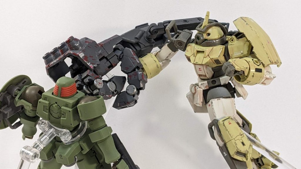 アニメ4話で殴られてたモブ娘のようにグシャリ！