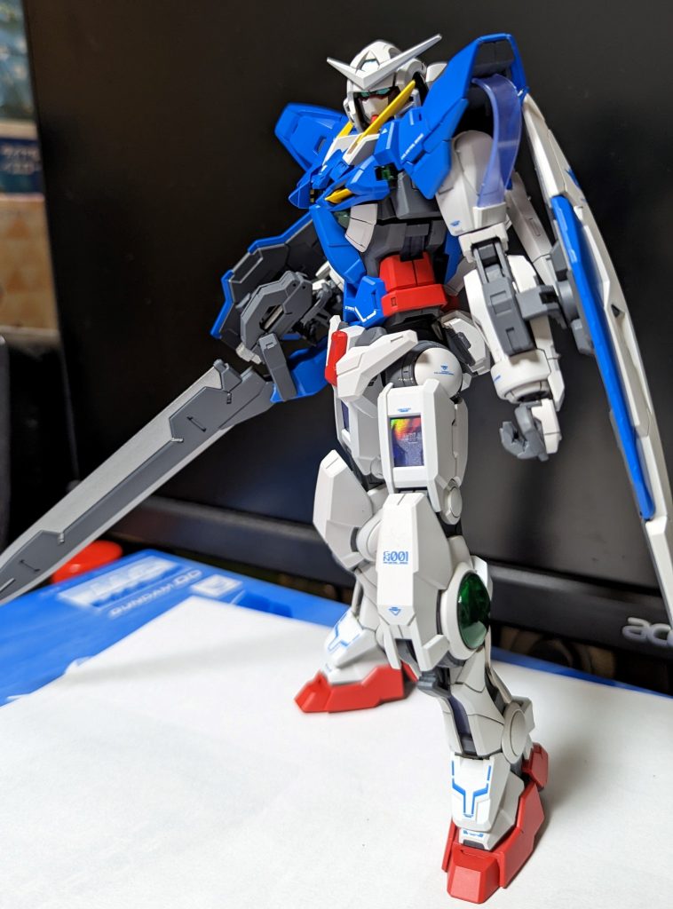 GNソード、伸ばすとかなり長いです