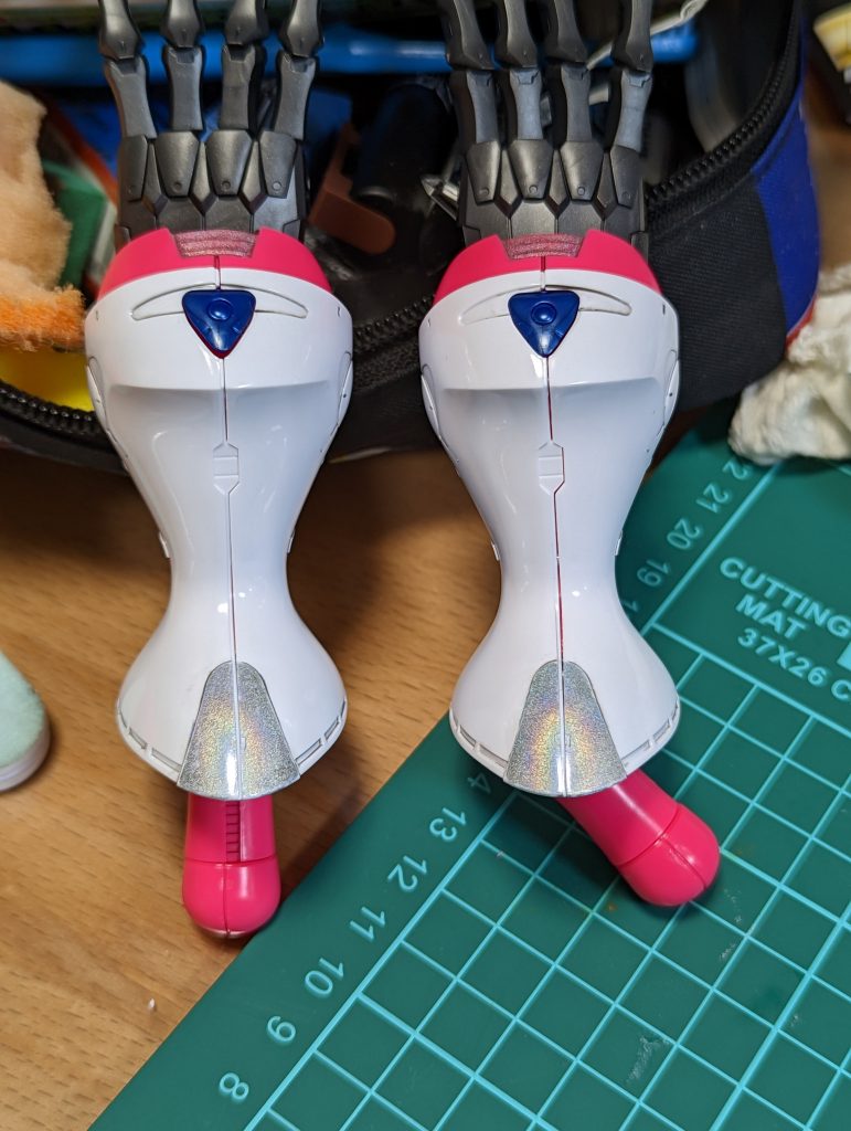 ホロシルバー塗って時間が経ってから