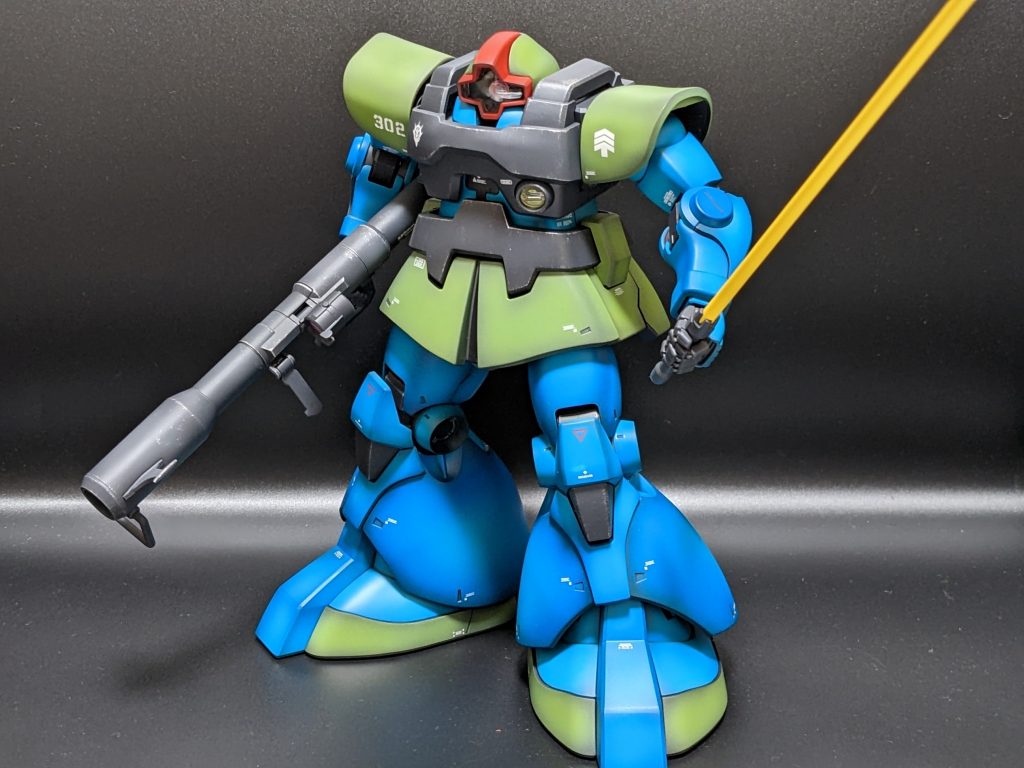 まだビームバズーカできてないですが、我慢できずに投稿します。かなり派手な配色になってしまいました～