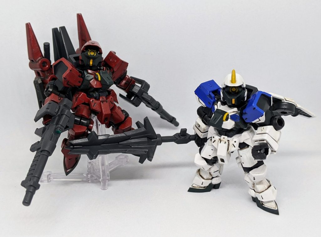 因みにグレイズ特有の内部センサーも塗装済み。