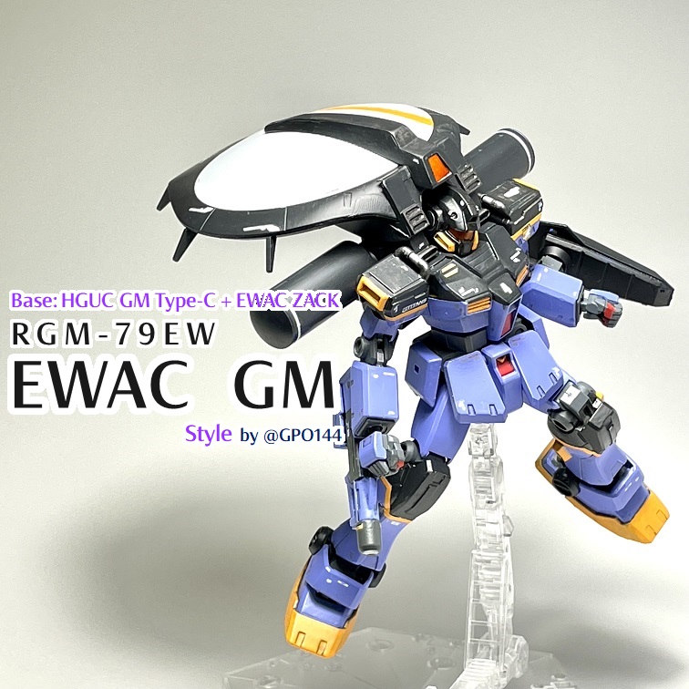 EWACジム 風｜gpo144さんのガンプラ作品｜GUNSTA（ガンスタ）