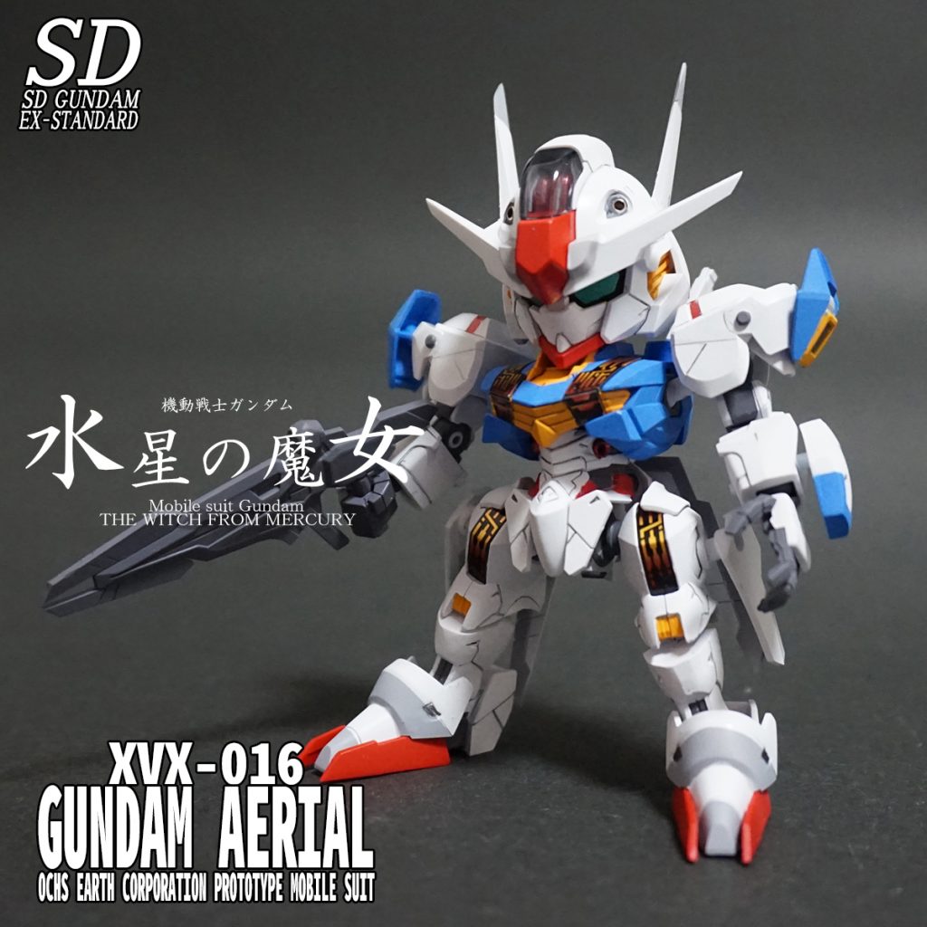 SD ガンダムエアリアル–2枚目/制作者：@Under_NM_Design