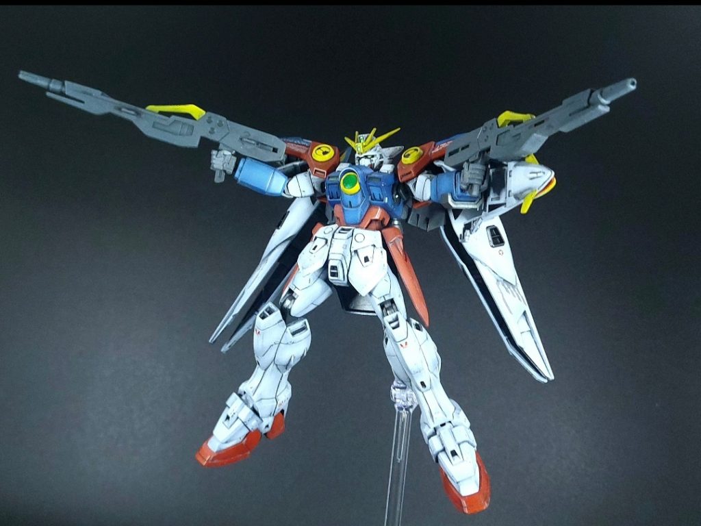 ウイングガンダムゼロ–2枚目/制作者：Moki Plamo