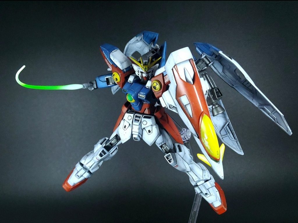 ウイングガンダムゼロ–3枚目/制作者：Moki Plamo