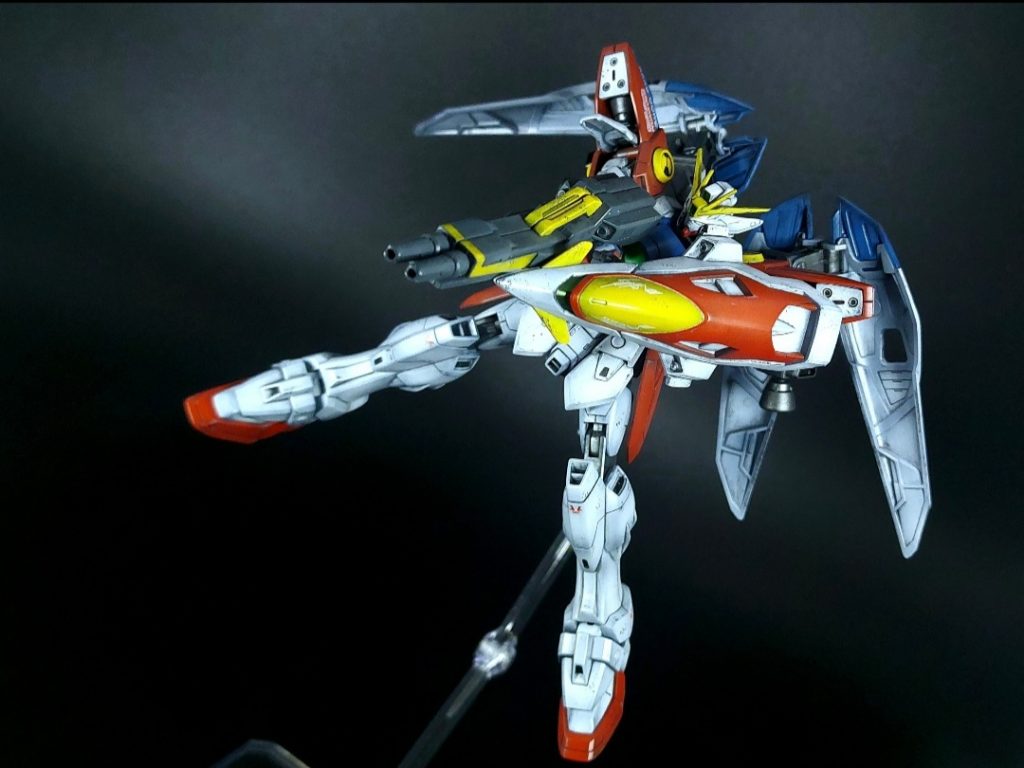 ウイングガンダムゼロ–6枚目/制作者：Moki Plamo