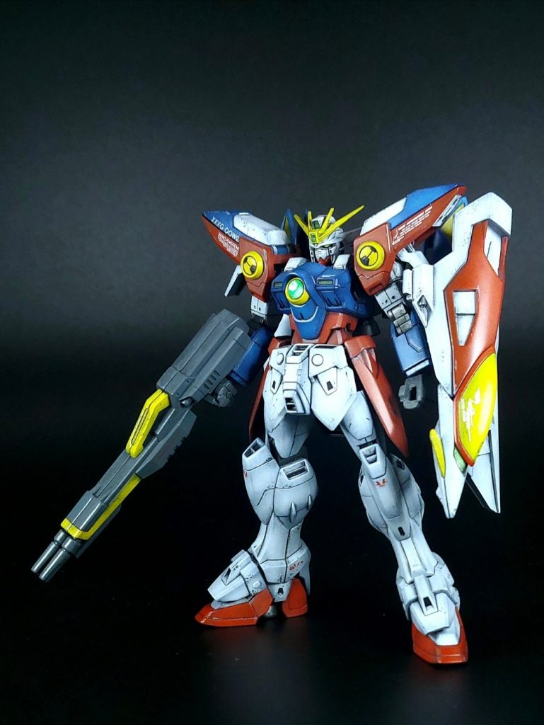 ウイングガンダムゼロ–4枚目/制作者：Moki Plamo