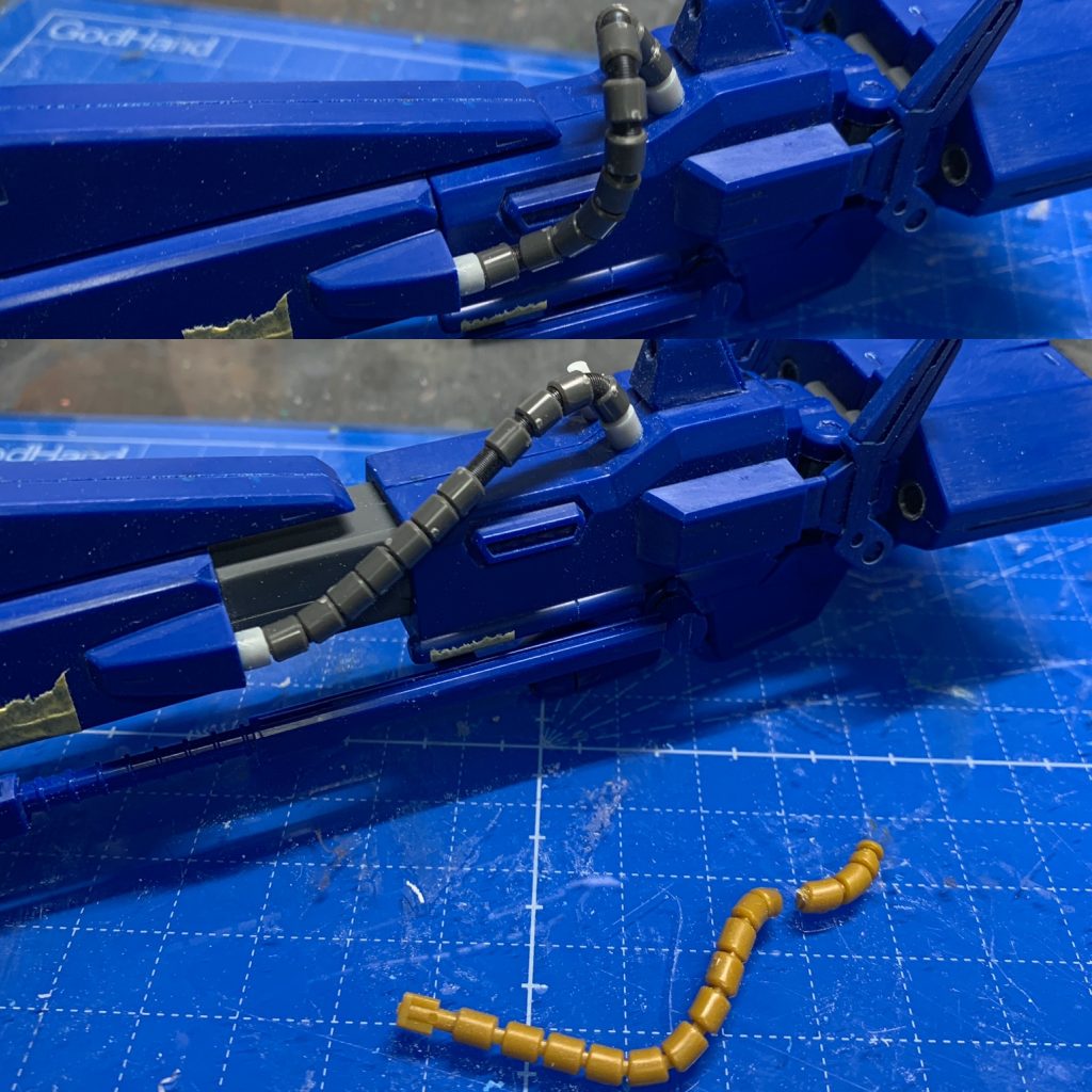 動力パイプ再生工作