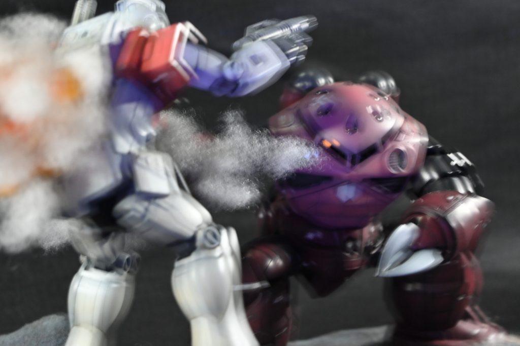 ジャブローに散る!　　　　　　　　MSM-07S Z'GOK(シャア専用ズゴック)　RGM-79 ＧＭ(ジム )–3枚目/制作者：gpsn Ojsn