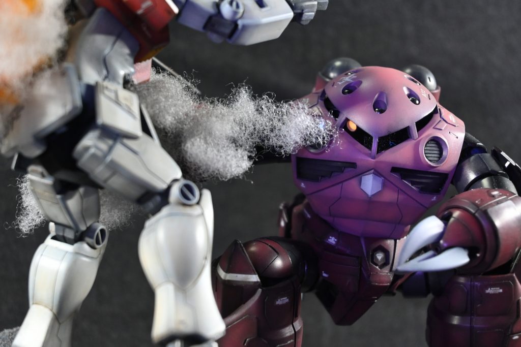 ジャブローに散る!　　　　　　　　MSM-07S Z'GOK(シャア専用ズゴック)　RGM-79 ＧＭ(ジム )–4枚目/制作者：gpsn Ojsn