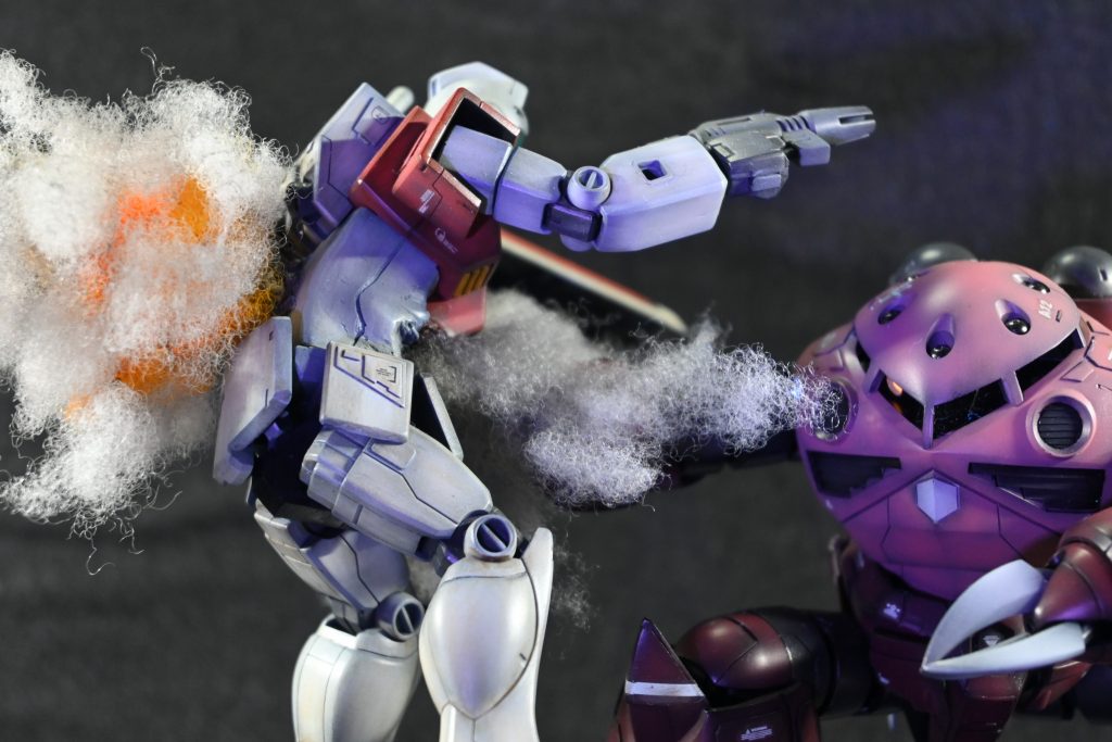 ジャブローに散る!　　　　　　　　MSM-07S Z'GOK(シャア専用ズゴック)　RGM-79 ＧＭ(ジム )–3枚目/制作者：gpsn Ojsn