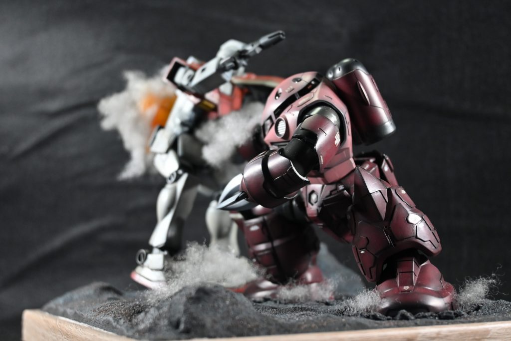 ジャブローに散る!　　　　　　　　MSM-07S Z'GOK(シャア専用ズゴック)　RGM-79 ＧＭ(ジム )–5枚目/制作者：gpsn Ojsn