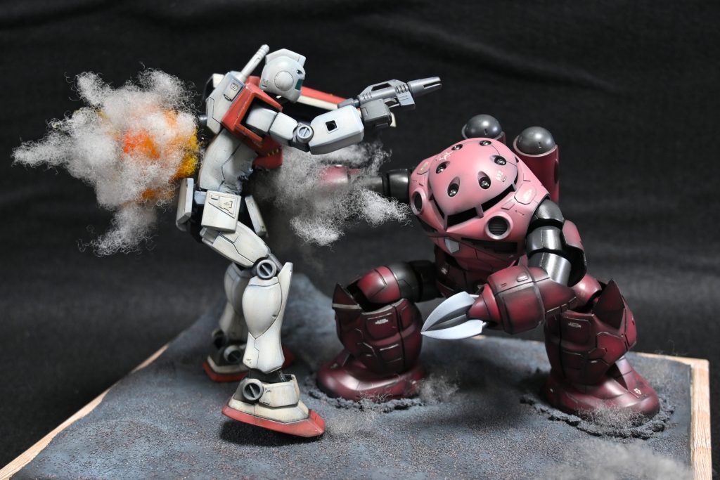 ジャブローに散る!　　　　　　　　MSM-07S Z'GOK(シャア専用ズゴック)　RGM-79 ＧＭ(ジム )–4枚目/制作者：gpsn Ojsn