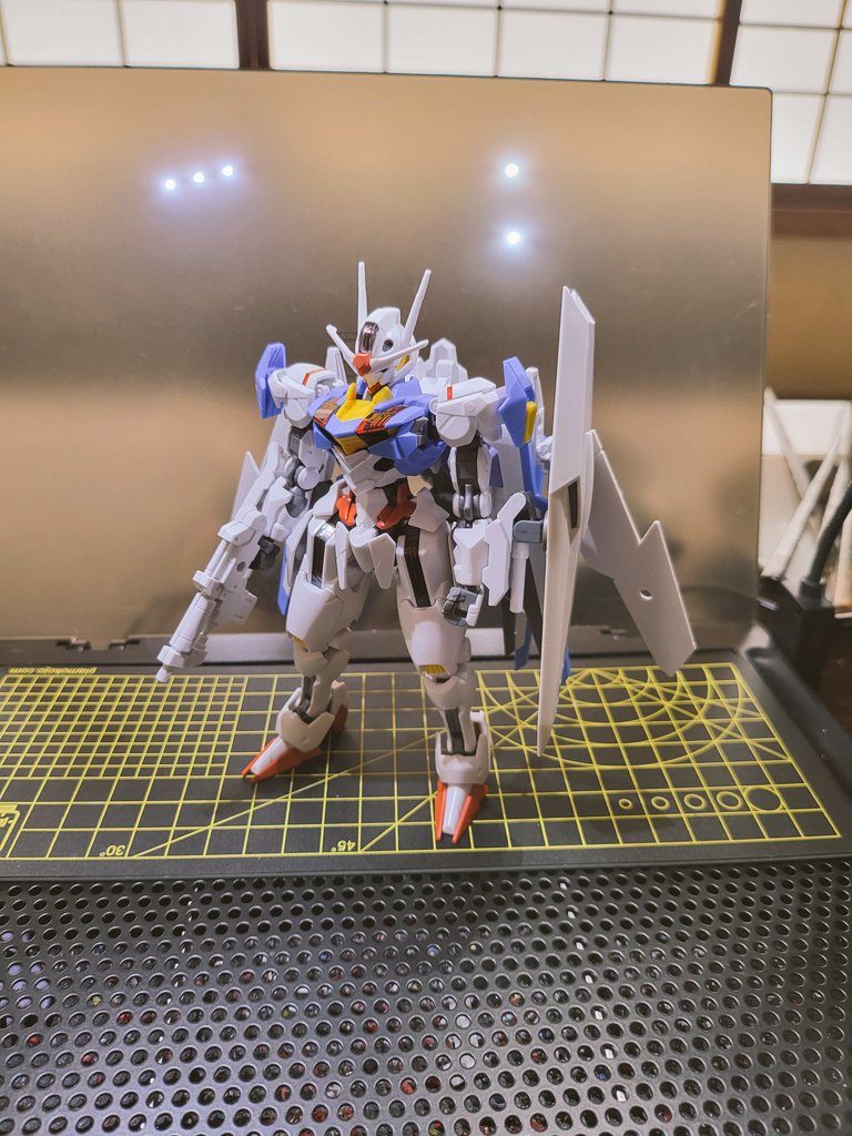 翼を折り畳むと、なんか落ち着きますね。