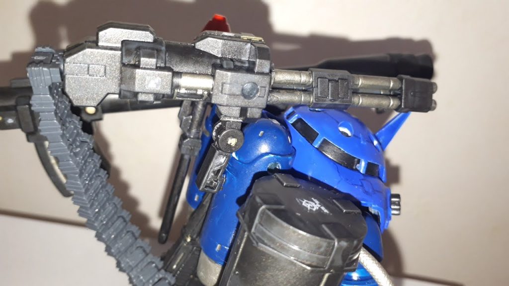 ガトリングガンはジョイントにより稼働