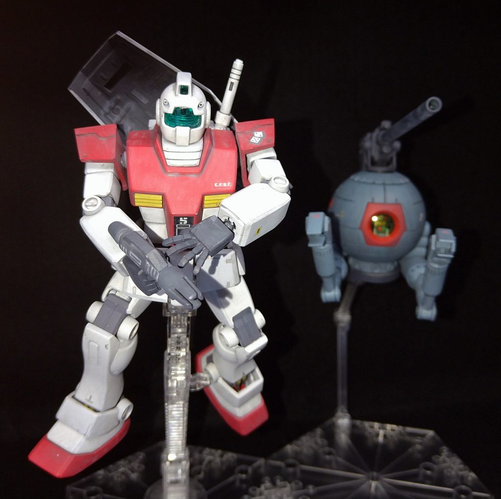 同時進行で作成していた相棒との1枚