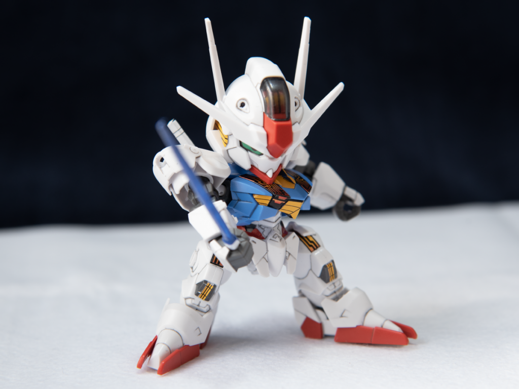 ビームサーベルは上手くグラデ塗装出来なかったので、カッコよ写真でごまかしています!!!!!!