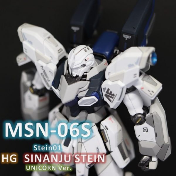 HG  MSN-06S Stein01 SINANJU STEIN  UNICORN Ver.