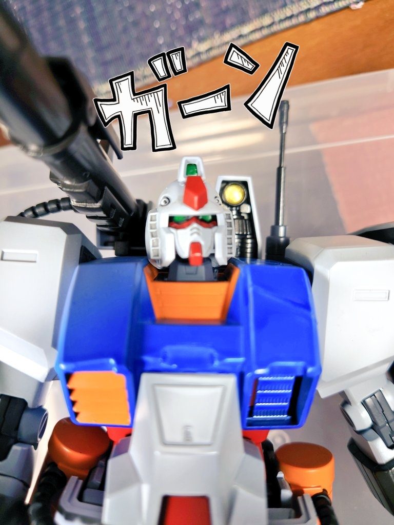 今回塗装後にアンテナパーツなくしたことに気づき、バンダイのパーツ請求も在庫無くて万策尽きでたんですが、Twitterのフォロワーさんにビルダーズパーツのブレードアンテナ代用できると聞いて