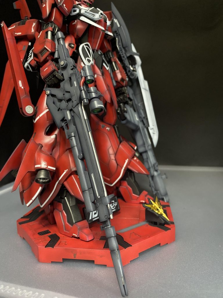 ビームライフル:塗り分けのみのストレート組