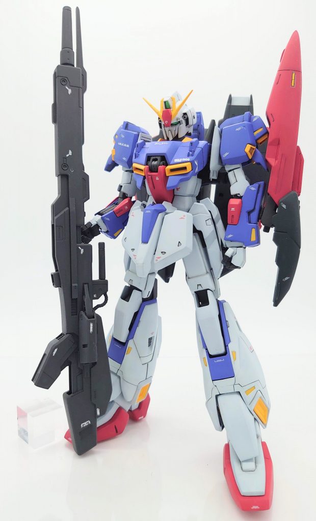 全体のバランスを崩さずにリリース当時のカトキ氏の設定画に近付けること重視して工作しました。