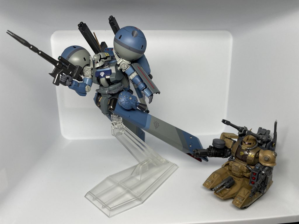 ザクタンクを作ったので次はドラッツェでしょ！と思って作りました。