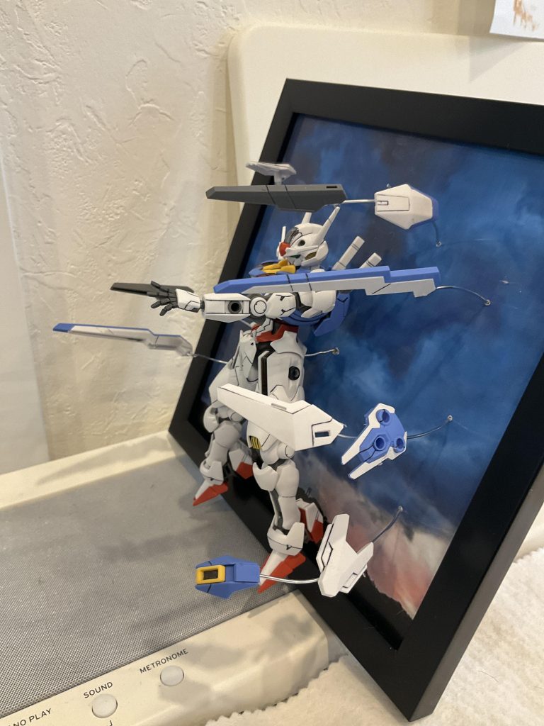 エアリアルを壁に飾りたい｜@kugen1122さんのガンプラ作品｜GUNSTA