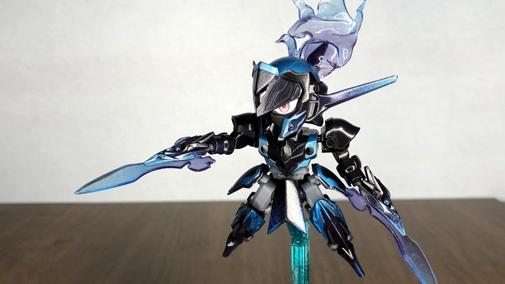 バグ兵の腕動かない！のはポージングでカバーw