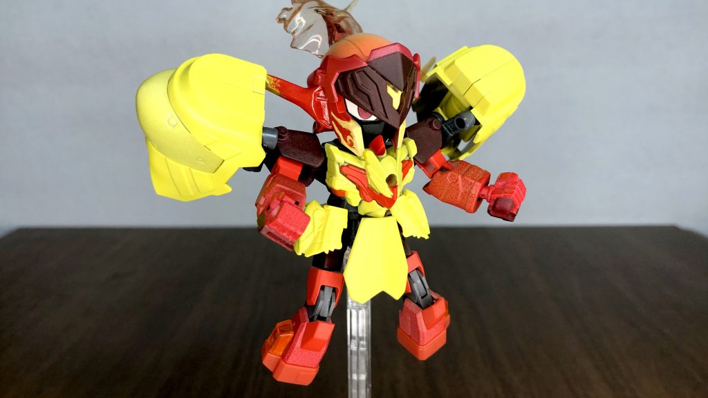 【ポケモンガンプラ】グレンアルマ–4枚目/制作者：コン◎SDポケモンガンプラ