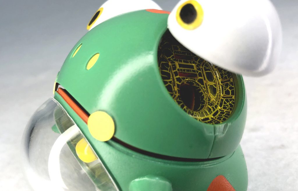 ハッチ下もビリビリ⚡️ちなみにこの隆起しているのは目ではなくてコブ目のような模様がついていて実際の目はハロと同様の部分のにあたります ここまでご覧いただきありがとうございます♪