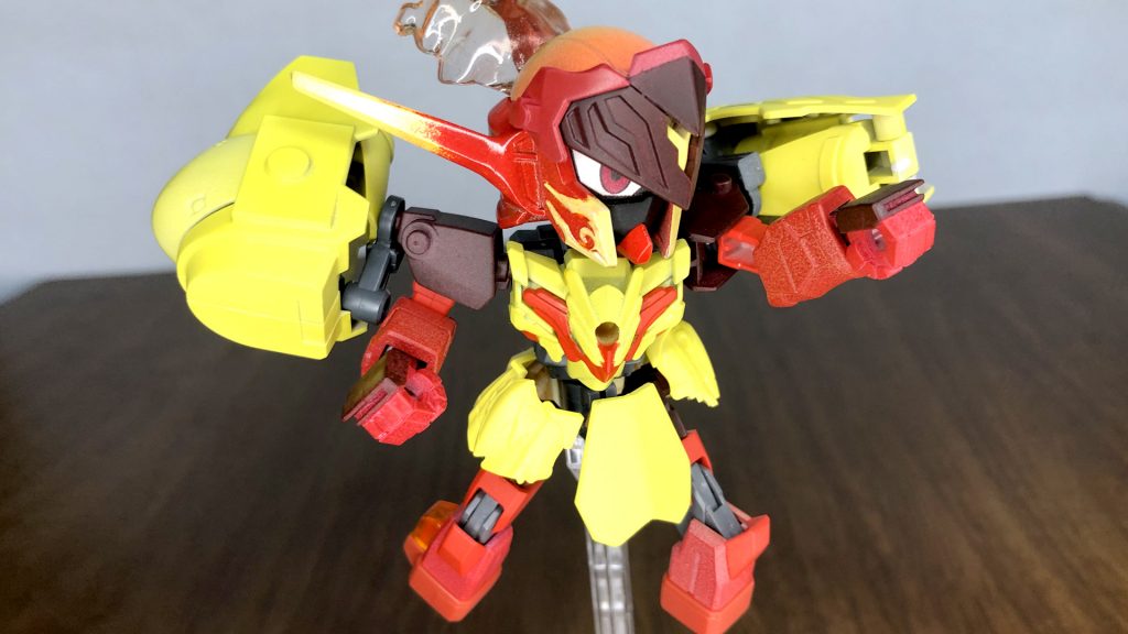 【ポケモンガンプラ】グレンアルマ–6枚目/制作者：コン◎SDポケモンガンプラ