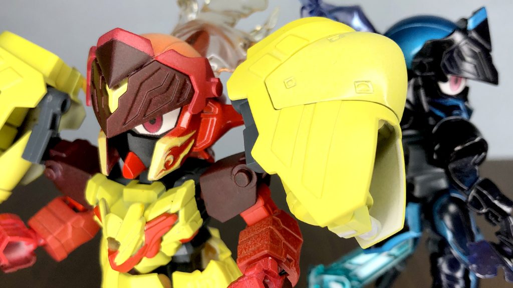 【ポケモンガンプラ】グレンアルマ–3枚目/制作者：コン◎SDポケモンガンプラ