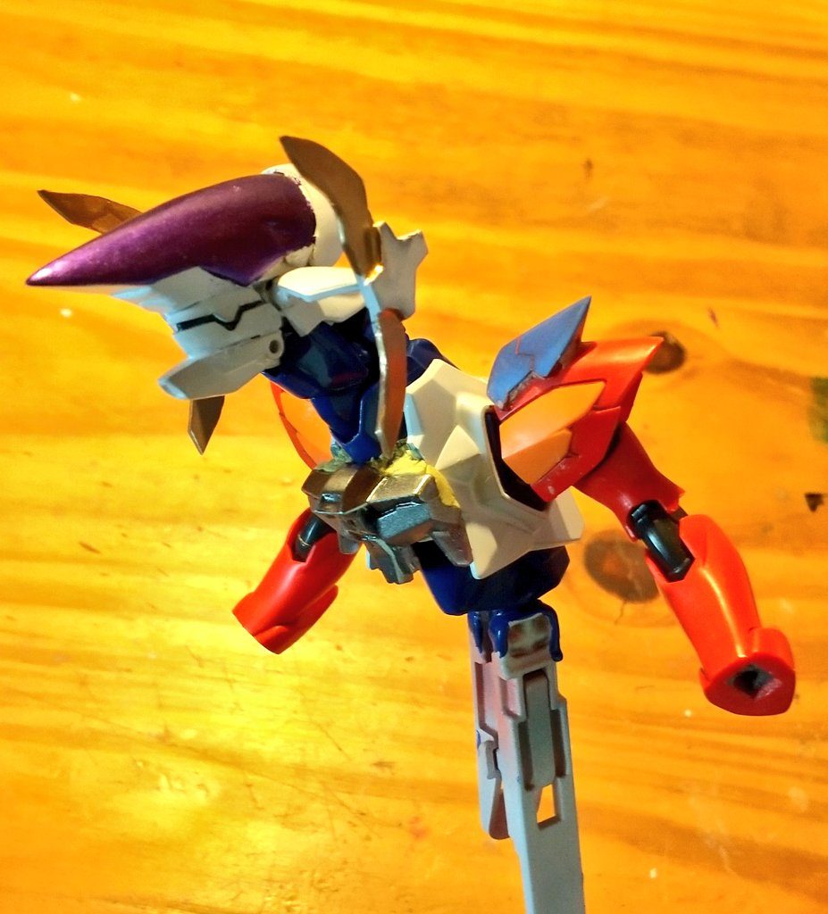 上半身制作過程