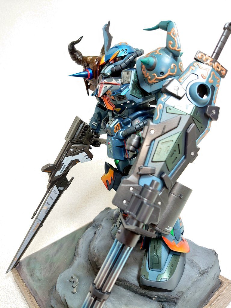 グフ ヘルカスタム–5枚目/制作者：ベアーる