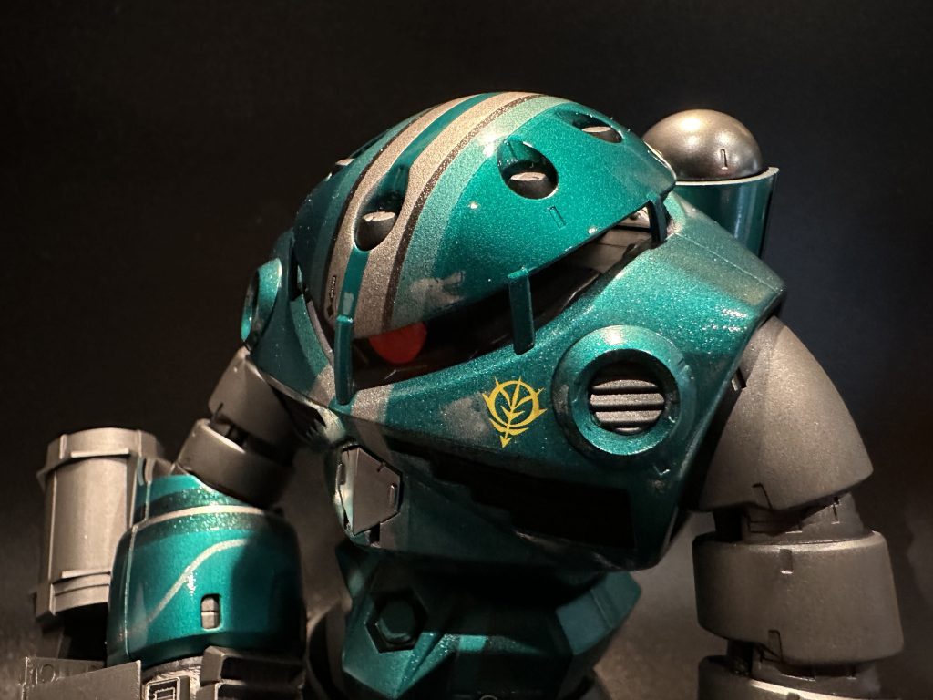 Mr.color GX peacock greenとても優秀な塗料で少ない塗装回数で深みのある発色を得られます。