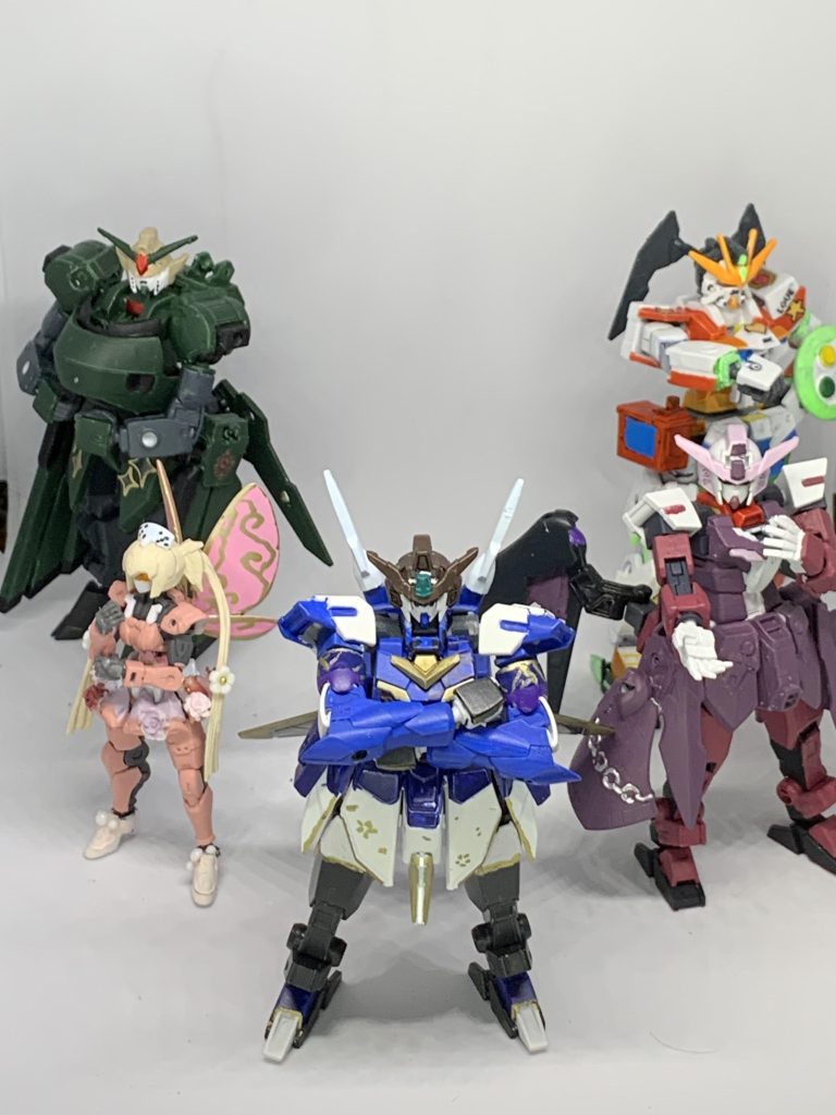 なんとか初期担当のオリジナルユニット「アストライア」の5人は形になりました…さて光含めまだまだ今後も作っていきます。ゆっくりのんびりになるかもですが。