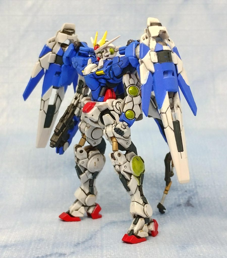 ガンダムアーティファクト　ダブルオーライザー–2枚目/制作者：定吉