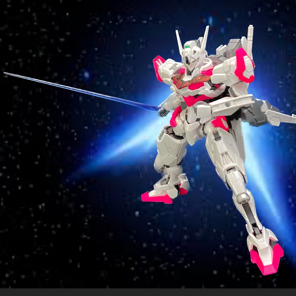 HGガンダムルブリス チタニウムフィニッシュ–4枚目/制作者：丸五ワークス