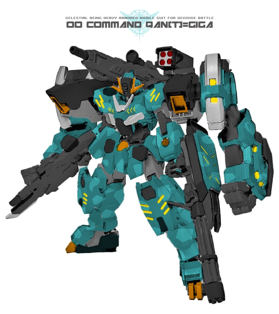 カラープラン別案。いつか見たビビッドなFAガンダムのような色合いにも挑戦したくはあったのですが、今回は「重さ」重視の配色にしました。長くなりましたが、最後までご覧いただきありがとうございます。
