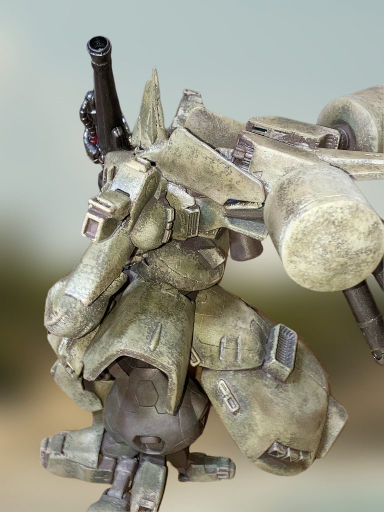 ジoも大好きな機体の一つですね。コレで作ったのは二機目です。以上、近藤版陸戦型ジoⅡでした。