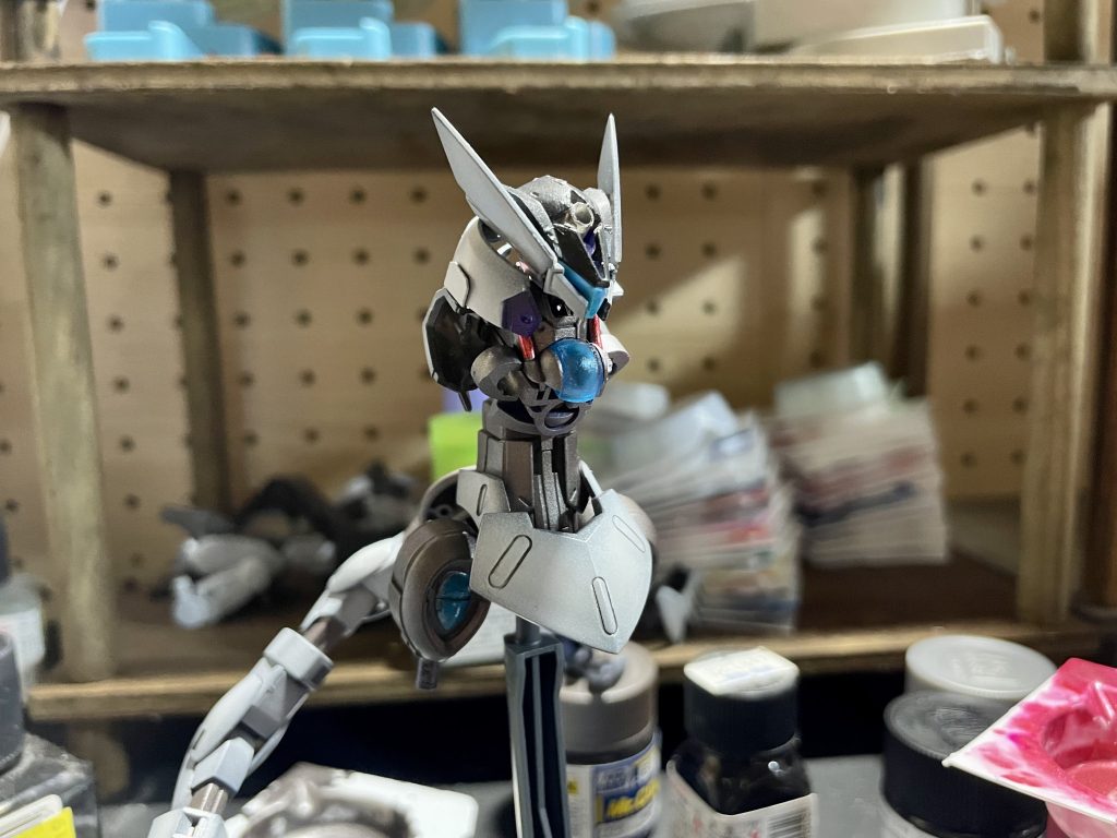 パッと見の顔はベギルベウじゃありませんが中身はしっかりとベギルベウです、レギュレーションもバッチリどうしてもあの顔をアレンジする案が浮かばなかったのでもういっそこうしたれ!て感じです