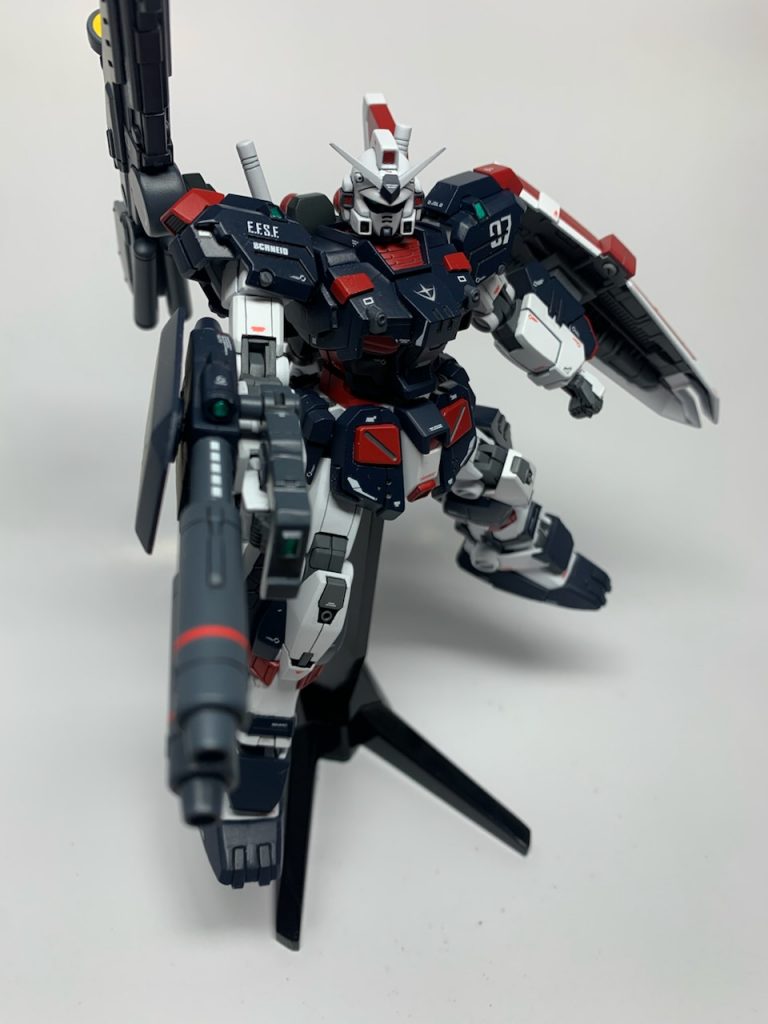 フルアーマーガンダムといったら、やっぱり2連ビーム砲でしょっ！ということで、ジャンクパーツを利用して自作しました！