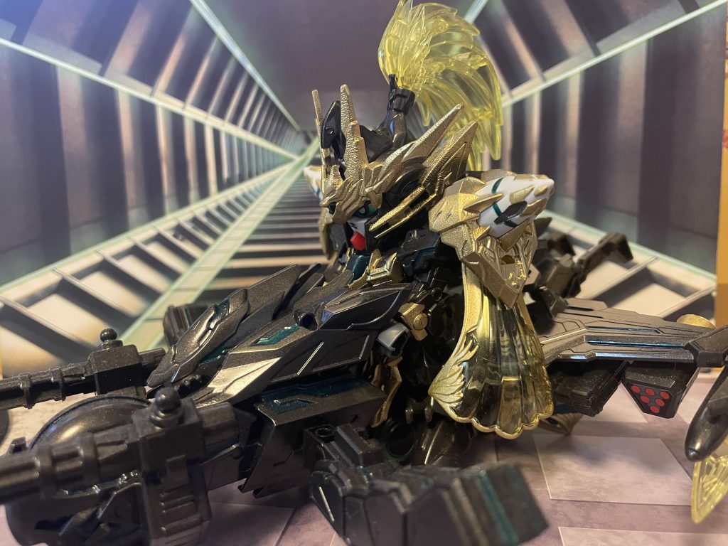 なんとなく隠密仕様な気がして、本体も少しガンメタ多めで！