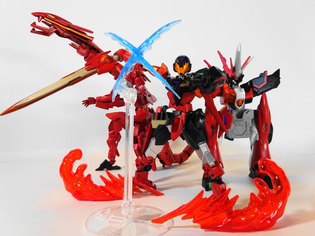 アーマーとドラゴンを召喚して合体❗️